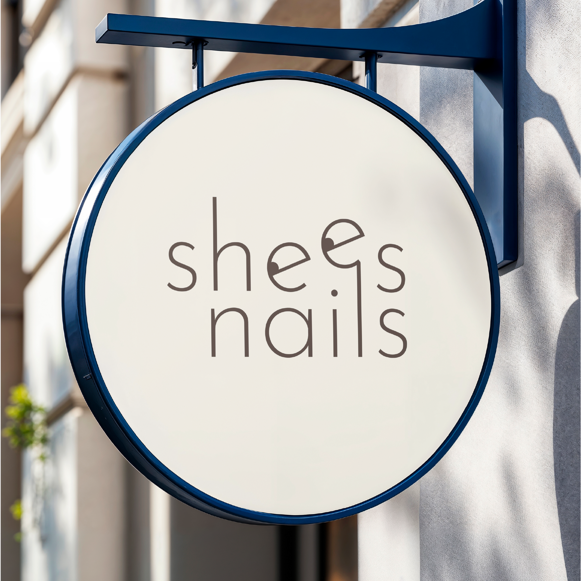 Shees Nails Logo Branding