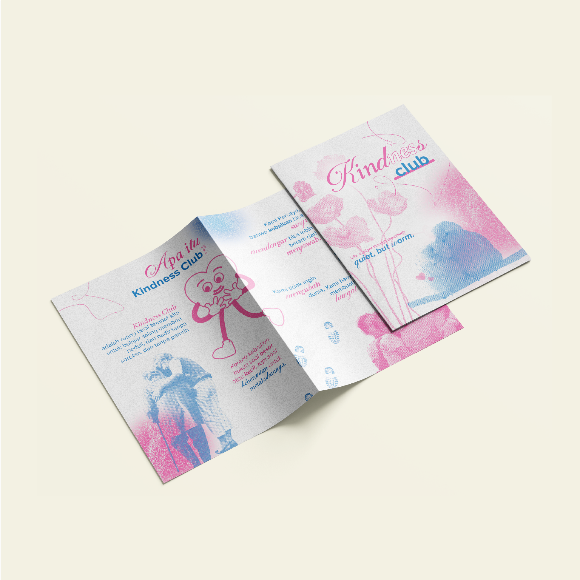Kindness Klub Zine Layout